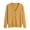 Yellow, variant on jjayotai Womens Sweater Clearance Women's Spring And Fall Classic Sweater Cardigan Solid V-neck Long Sleeve Plus Oversize Casual Button Down Open Front Cardigan Knitted Outer Tops