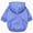 Blue, variant on DAKIMOE Small Dog Hoodie, Fleece Lined Puppy Clothes Warm Sweatshirt Pullover, Soft Pet Hoodie Jacket with Pocket Adjustable Drawstring, Dogs Outfit for Yorkie, Maltese, Pomeranian
