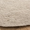 thumbnail image 3 of SAFAVIEH Braided Ronan Solid Reversible Area Rug, Beige, 4' x 4' Round, 3 of 7