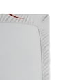 thumbnail image 3 of Ambesonne Tattoo Fitted Sheet, Scary Wild Skull Tribal, Twin Size, White and Red, 3 of 3
