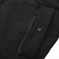 thumbnail image 6 of Miluxas Winter Coats for Men Winter Jackets Water Resistant Warm Thicken Puffy Hooded Insulated Thicken Parka Coat Black, 6 of 9
