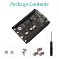 thumbnail image 5 of M.2 NGFF Key B to 2.5Inch SATA III +Frame Bracket for NGFF M.2 2230 2242 2260 2280 Hard Disk Adapter Board, 5 of 5