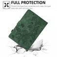 thumbnail image 5 of Case for Amazon Kindle Paperwhite 11th Generation 2021, Embossed PU Leather Folio Stand Cover Drop Protective with Auto Wake/Sleep & Card Slots & Pen Holder for Paperwhite 11th Gen 2021 - Green, 5 of 5