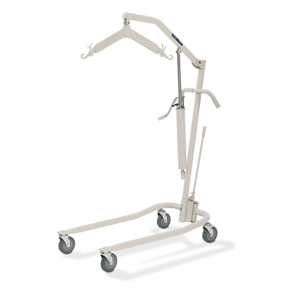 Invacare Lightweight Hydraulic Patient Lift, White, 450 lb. Weight Capacity, 9805P