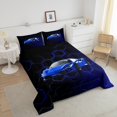 thumbnail image 4 of Erosebridal Sports Car Bedding Full Comforter Set, Automobile Down Comforter, Racing Theme Decor, Microfiber 3 Pieces, 4 of 8