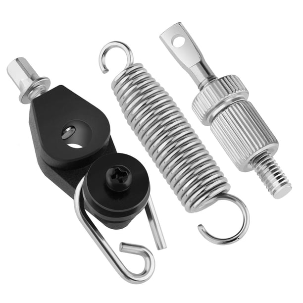 Resorte de pedal de tambor de bajo con tensor de resortes para