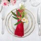 thumbnail image 1 of unbranded 6Ud Servilletas Con Flores Realistas Para Ambientar Fiestas De Té Y Banquetes, 1 of 6