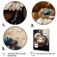 thumbnail image 3 of Designart Brown Daisy Bunch I Canvas Wall Art, 3 of 5