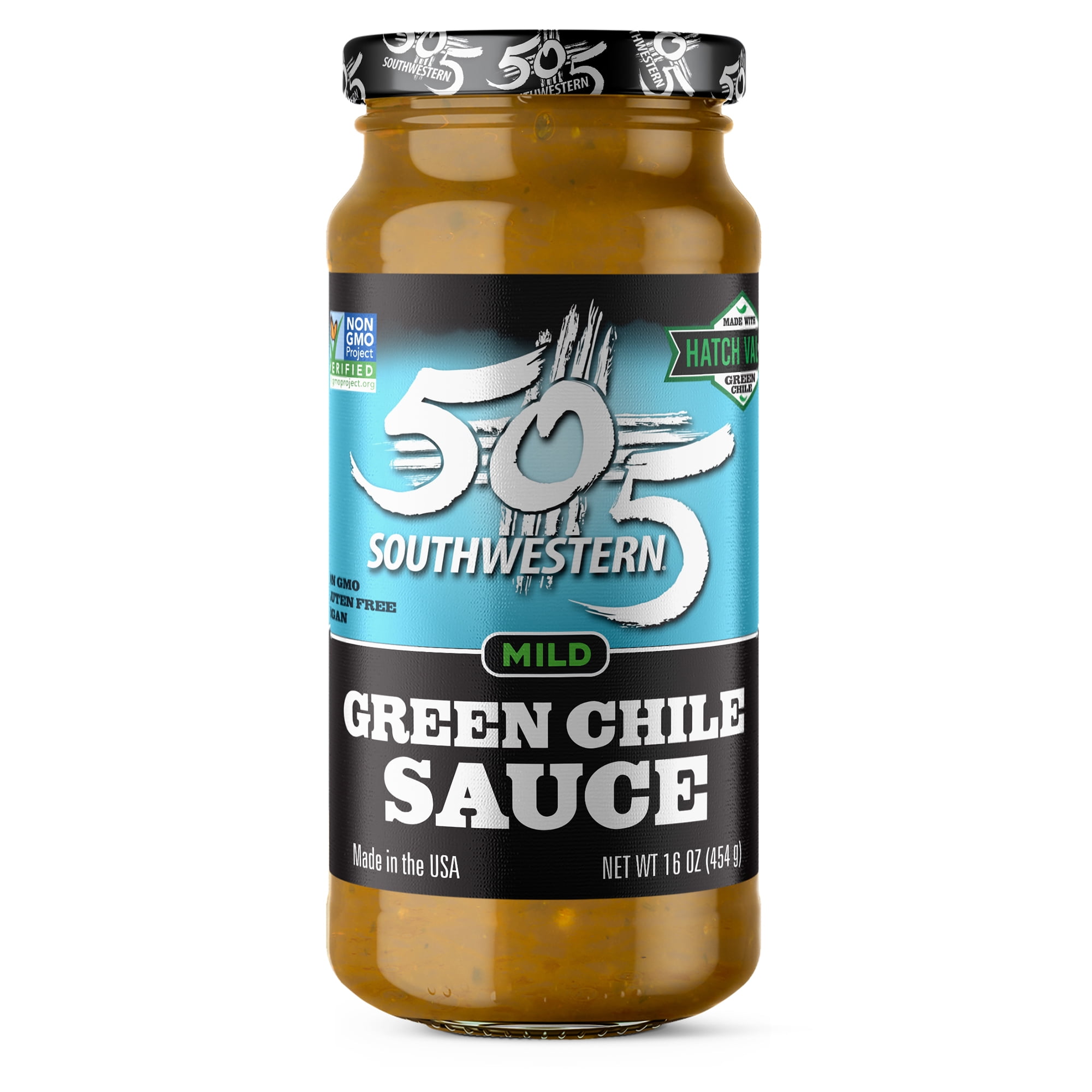 505 Southwestern Hatch Valley Green Chile Sauce (MILD), 16 oz