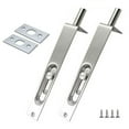 thumbnail image 1 of Door Flush Bolt Concealed Door Bolt 6 Inch Bolt Latch Door Bolt Hardware, 1 of 8