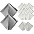 thumbnail image 1 of Eyeglasses Cleaning Cloths, Screens, Lens Wipe for All Electronic Device Screens(2 Pack Anti-Fog Wipe, 2 Pack Large Size and 9 Pack Small Size Microfiber Cleaning Cloths), 1 of 6