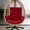 Red, variant on Polyester Hanging Egg Swing Seat Cushion, Soft Supportive Replacement Pad for Indoor Outdoor Rattan Hammock Chair, Comfort Backrest Mat for Patio Balcony Porch Garden Lounging