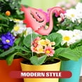 thumbnail image 2 of 2pcs Decorative Cartoon Flamingo Ground Stake Outdoor Garden Stake Decor Lawn Layout Prop, 2 of 5