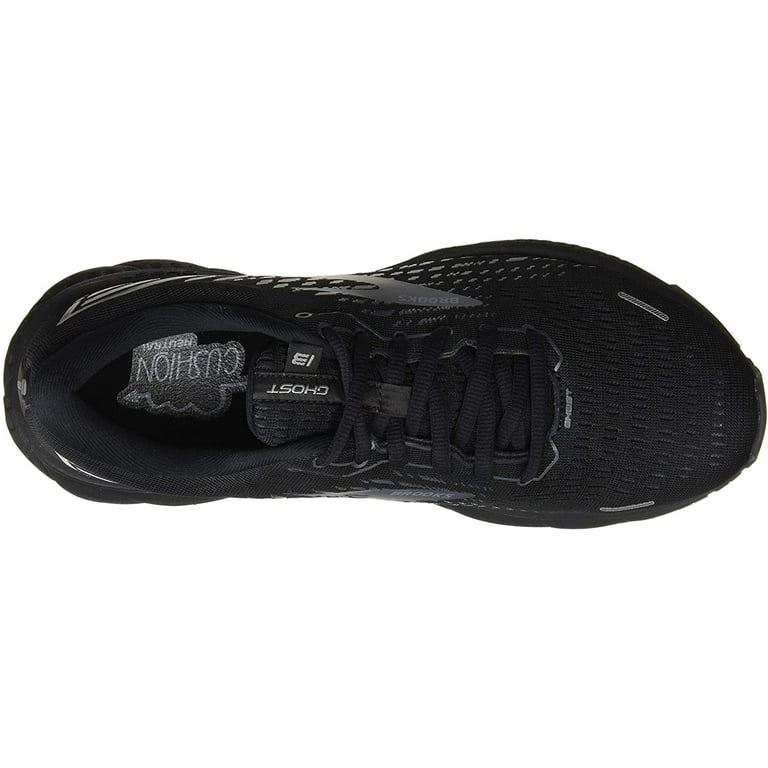 Brooks Mens Ghost 13 - Black/Black - 11 Medium - Walmart.com