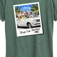 thumbnail image 3 of Hybrid Apparel - MTV - Jersey Shore - Viva La Jersey  - Women's Short Sleeve Graphic T-Shirt, 3 of 5