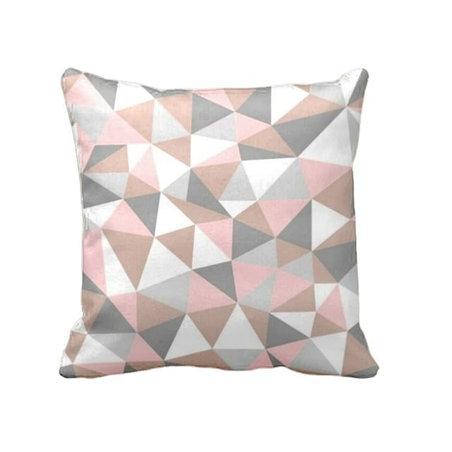 Yuarrent Funda de cojín Cama de poliéster Funda de almohada decorativa Extraíble Transpirable A prueba de humedad Funda de almohada Hogar Oficina Decoración del hogar Yuarrent HA5019-00