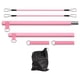 thumbnail image 2 of Juego de barra de Pilates, barra de resistencia para Yoga, accesorios deportivos para el hogar, juego de barra de Pilates para Yoga, barra de resistencia física para gimnasio, interior Rosa, 2 of 8