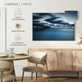 thumbnail image 5 of Elephant Stock Virginia Beach Wall Art - Horizontal Canvas Wall Art - Living Room Wall Decor - Places Canvas - Purple And Gray Decor - 39" x 26", 5 of 8