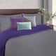 thumbnail image 4 of Edredón Ligero con Fundas de Almohada  King Size Elefantito  Morado Dos Vistas Violeta, 4 of 4