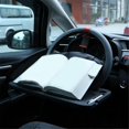 thumbnail image 5 of Car Travel Table Laptop Desk Auto Multifunctional Steering Wheel Tray Eating Notebook Holder Car Accessory for Most Car, 5 of 5