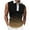 Gold, variant on Maean Men Tank Shirts Sleeveless Collared Golf Shirt 2025 Summer Trendy Causal Mens 1/4 Zip Tshirts