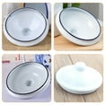 thumbnail image 6 of Enamel Mug Lid Tea Replacement Round Milk Cup Cover 1 Piece Enamel Cup Accessory, 6 of 6