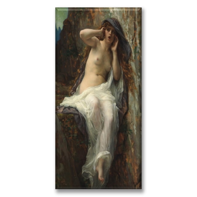 Cuadro Canva Listo Para Colgar Tipo Galería Eco By Alexandre Cabanel 30X60 cm