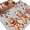 Gray, variant on Gingerbread Christmas Entryway Rug 2'x3'&nbsp; Non Slip Front Door Mats, Xmas Balls Branches Grey Entrance Rugs Indoor Outdoor Carpet, Washable Floor Mats Small Area Rug for Bedroom Kitchen