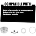 thumbnail image 4 of Replacement Parts Set for Instant Pot Duo 3-Qt, 7.87 & 8.66 Inch Inner & Outer Diameter Silicone Sealing Ring Steam Release Valve Float Valve for Pressure Cooker Accessories Kitchen Essentials, 4 of 7