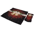 thumbnail image 3 of Juego de manteles y fundas para sillas navideñas para el hogar, cocina, comedor, decoración festiva, tipo campana, 140 x 140 cm, 3 of 14