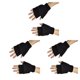 thumbnail image 4 of Manoplas Sonducket 1 par para mujer manopla Convertible color simple Negro, 4 of 6