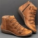thumbnail image 4 of Zapatos casuales con tiras cruzadas de color sólido y boca baja de otoño, zapatos de mujer de cabeza redonda, 4 of 5