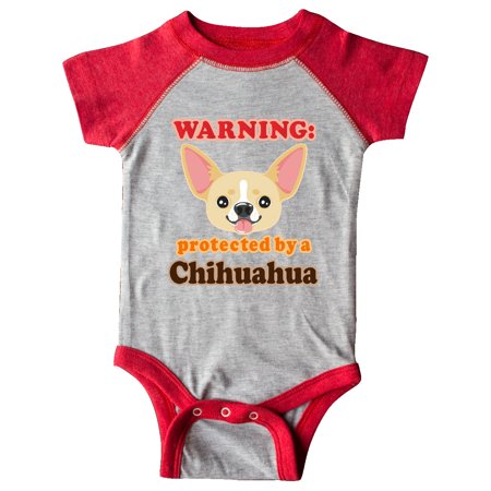 

Inktastic Protected by a Chihuahua Gift Baby Boy or Baby Girl Bodysuit