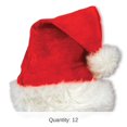 thumbnail image 6 of Beistle - Red Santa Hat - Pack of 12, 6 of 6