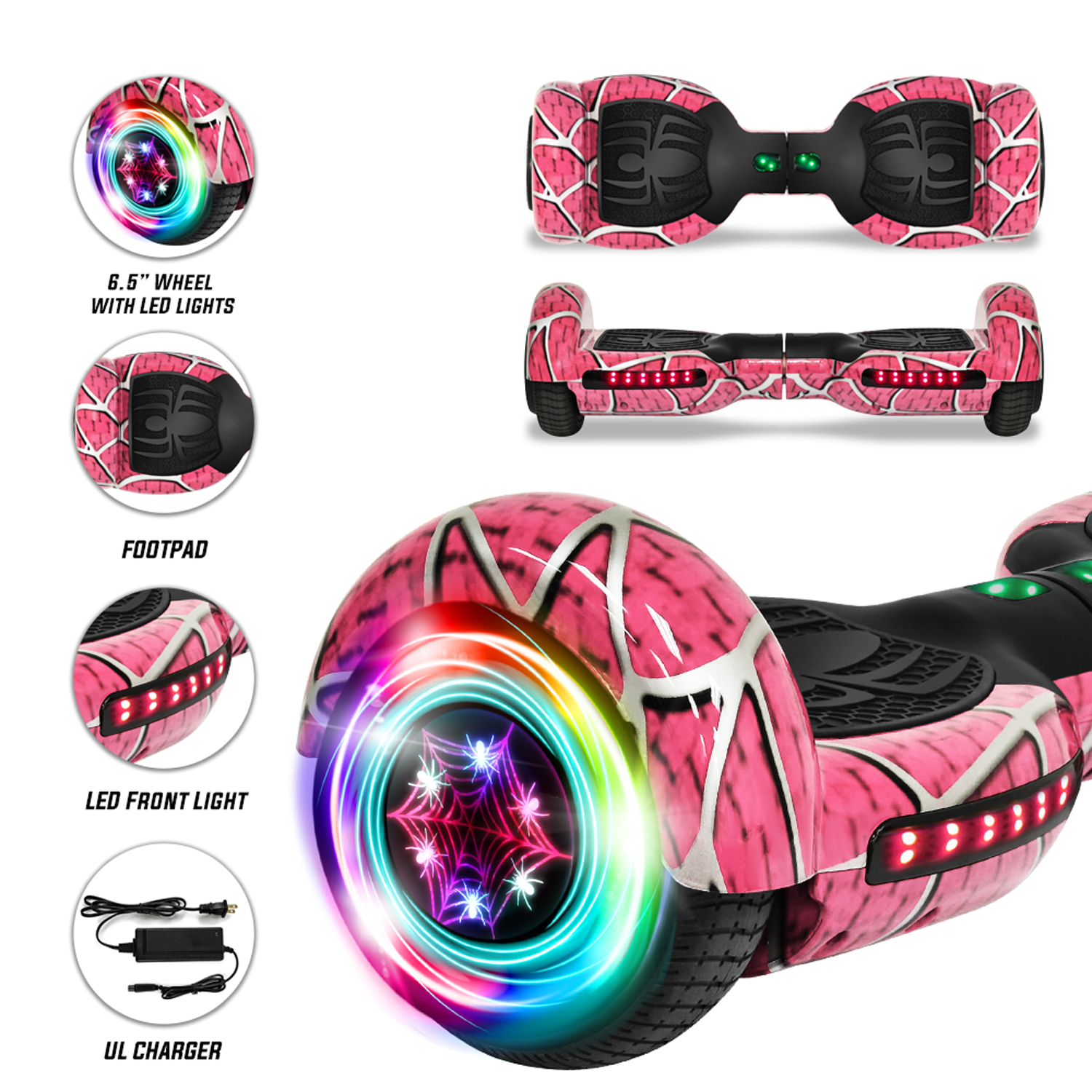 Best Buy: AOB Technologies Smart Balance Wheel Self-Balancing Scooter Pink  T67SE-16