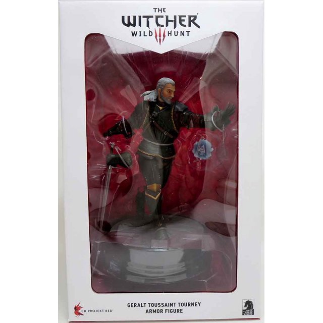The Witcher Wild Hunt 9 Inch Statue Figure - Geralt Toussaint Tourney Armor