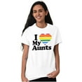 thumbnail image 4 of I Love My Aunts LGBTQ Gay Pride Men's Graphic T Shirt Tees Brisco Brands S, 4 of 6