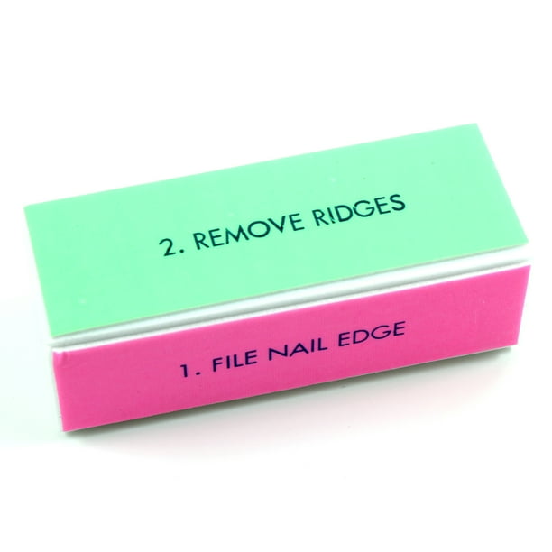 Professional Nail Buffer Block, 4 Way Buffer Block Shine File Polish