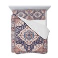 thumbnail image 7 of Orange Blue Boho Full Size Down Alternative Comforter, Lightweight Comforter Quilt Bedding Set with Pillow Shams Ethnic Geometric Southwest All Seasons Bed Comforter Duvet Insert 78"x90", 7 of 7
