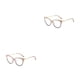 thumbnail image 2 of Minnieouse Gafas ópticas para miopía, gafas de negocios para mujer, gafas antifatiga de marco completo, gafas de bloqueo, gafas, tipo Protector tipo 3 2piezas, 2 of 6