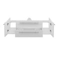 thumbnail image 3 of Fresca Lucera 48" White Wall Hung Double Undermount Sink Modern Bathroom Cabinet, 3 of 4