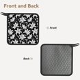 thumbnail image 2 of Pofeuu Lilies Flowers Print Silicone Trivet Mats,Silicone Hot Pads for Kitchen, Silicone Trivets for Hot Pots and Pans, Silicone Hot Pad, 2 of 8
