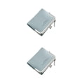 thumbnail image 1 of Jumpingount Cartera de cuero plegable portátil para mujer, monedero de almacenamiento de dinero para citas, tarjetero de viaje, bolsa de, 1 of 6