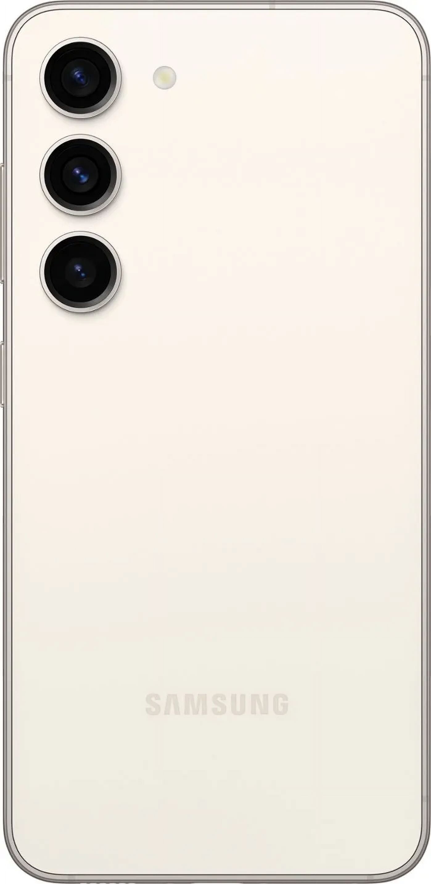 Refurbished Open Box Galaxy S23 FE S711U 256GB Cream (US Model) - Factory Unlocked Cell Phone