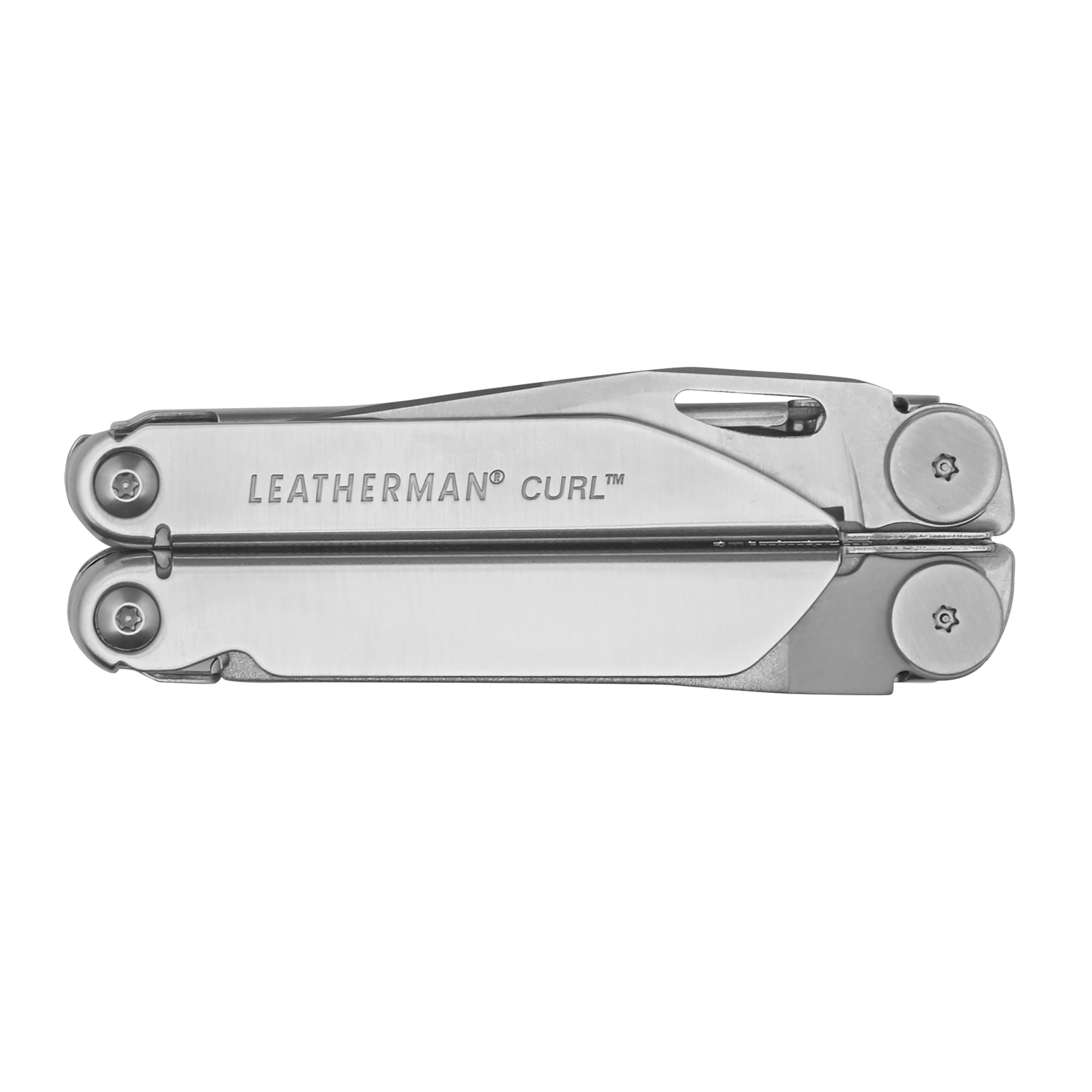 LEATHERMAN, Curl Everyday Multitool with Spring Action Scissors, Built in the USA, Stainless Steel with Nylon Sheath