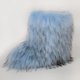 thumbnail image 5 of Botas de nieve OAVQHLG3B para mujer, botas de nieve de imitación de animales de color a la moda para mujer, además de botas de nieve de piel de cachemira., 5 of 7