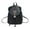 Black, variant on Luxalzxs Women PU Leather Backpack Casual Lightweight Checkered Bag Work Commuting Bag Travel Mini Backpack Daypack Shopping Shoulder Bag