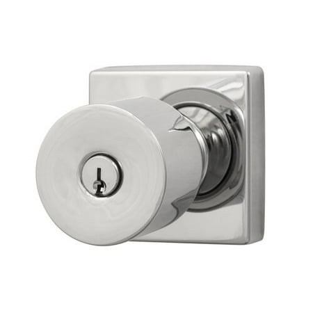 Sure-Loc Hardware Bergen Keyed Entry Door Knob with Square Rosette