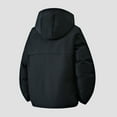 thumbnail image 7 of Men's Lined Hooded Jacket with Insulated Construction and Durable Design for Cold Weather, 7 of 7