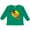 Kelly Green, variant on Inktastic Roaring Tyrannosaurus Rex Witch on Halloween Boys or Girls Long Sleeve Toddler T-Shirt